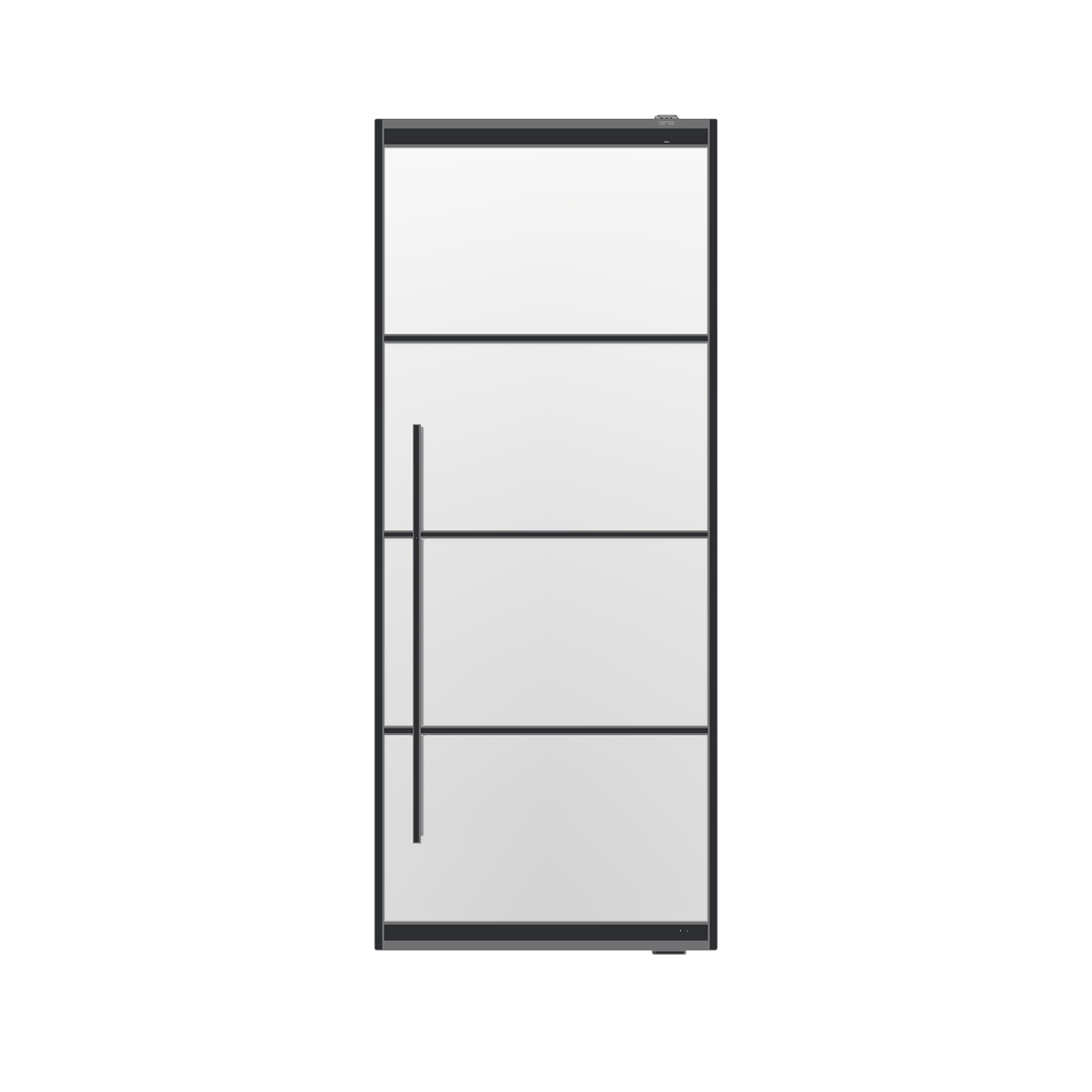 Skantrae SlimSeries Alu - Dubbele Metalen Taatsdeur Zwart